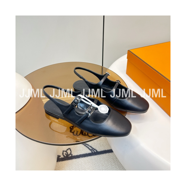 에르메스 재키 펌프스 블랙