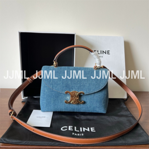 셀린느 틴 니노백 인 데님 탄