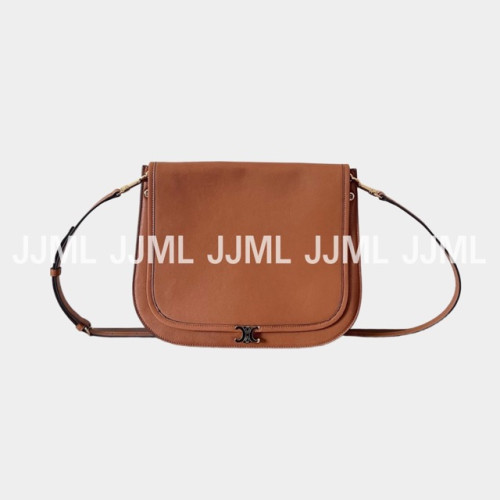 셀린느 소프트 트리옹프 베사체 서플 샤이니 램스킨 탄