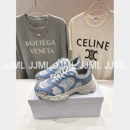 디올 크로노 스니커즈 그레이 블루