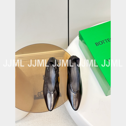 보테가베네타 리사 플랫 슈즈 딥브라운