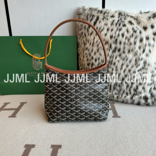 고야드 보헴 호보백 블랙탄