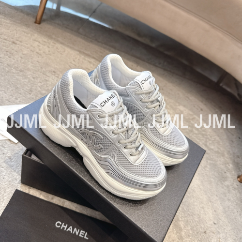 샤넬 CC로고 크루즈 스니커즈 그레이