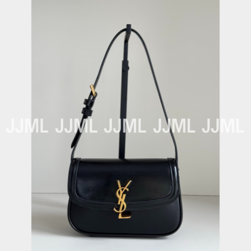 입생로랑 솔페리노 박스 숄더백 블랙