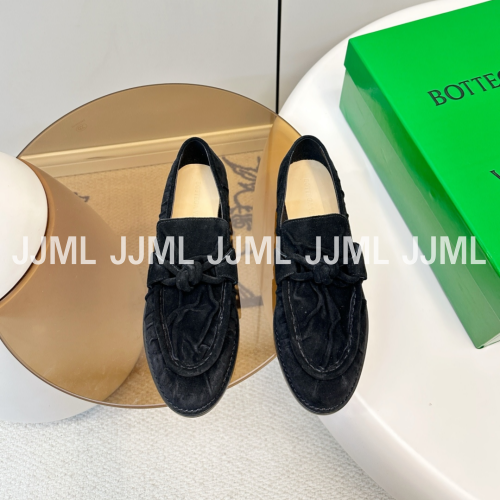 보테가베네타 아스테어 로퍼 블랙 스웨이드