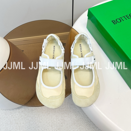 보테가베네타 오르빗 플래시 메리제인 스니커즈 아이보리