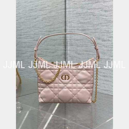 디올 미스카로 디올링 미니 체인백 파우더핑크