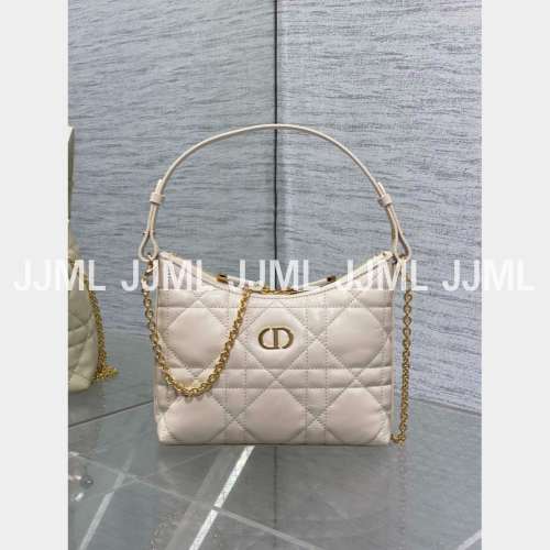 디올 미스카로 디올링 미니 체인백 라떼