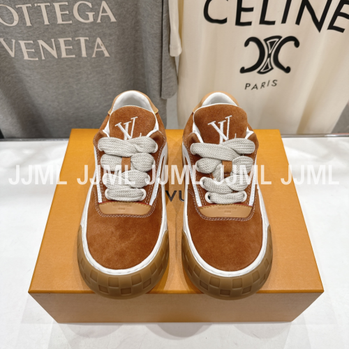 루이비통 틸티드 스니커즈 오렌지