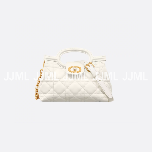 디올 졸리 탑 핸들 미니 백 화이트