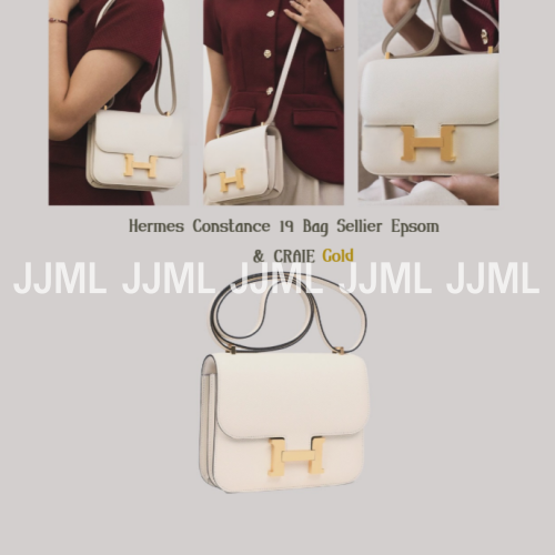 에르메스 콘스탄스백 19 셀리에 앱송 끄레 골드