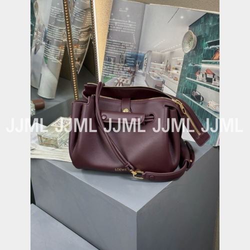 로에베 마드리드 스몰 버건디