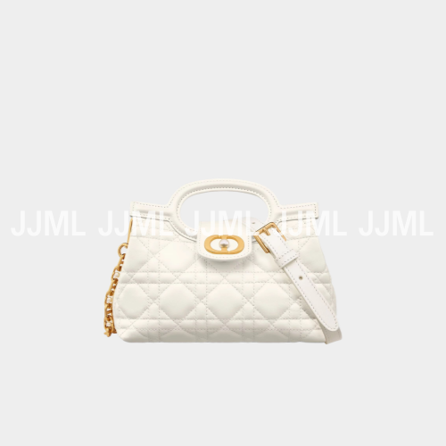 디올 졸리 탑 미니 핸들백 라떼