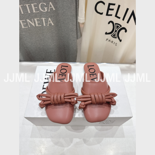 로에베 플라멩코 노트 뮬 핑크