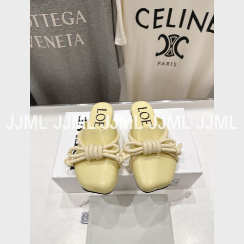 로에베 플라멩코 노트 뮬 레몬