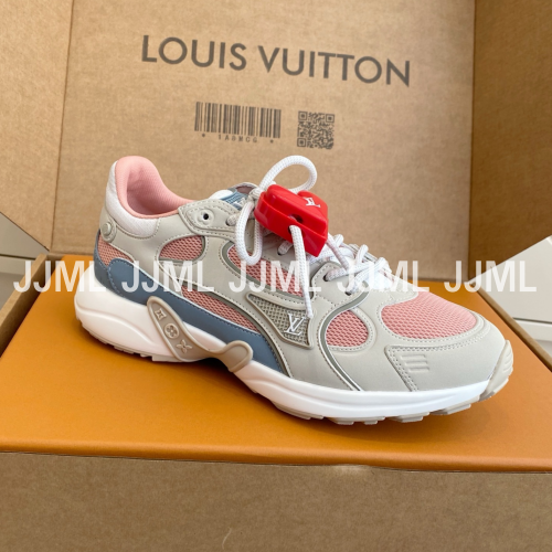 루이비통 올림피아 스니커즈 핑크 그레이