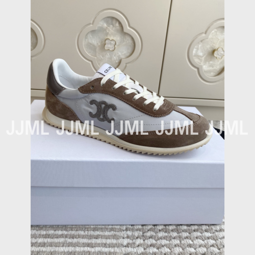 셀린느 트리옹프 레이서 로우 탑 스니커즈 그레이