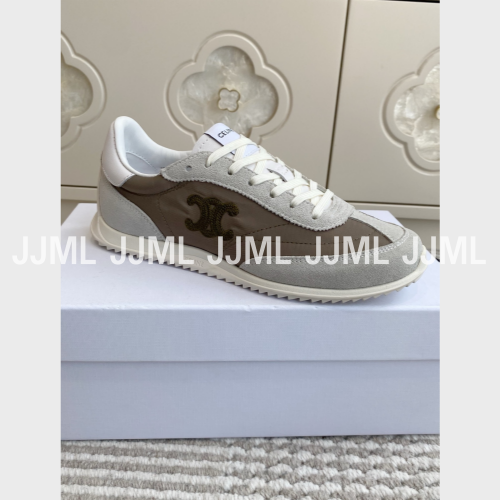 셀린느 트리옹프 레이서 로우 탑 스니커즈 챠콜