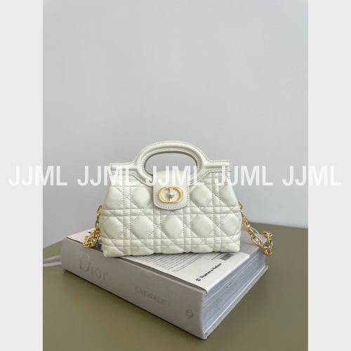 디올 졸리 탑 핸들 미니백 라떼 까나쥬