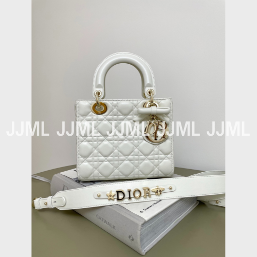 디올 레이디 디올 스몰백 라떼