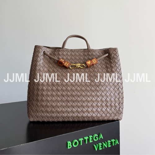 보테가베네타 안디아모 라지 백 머드