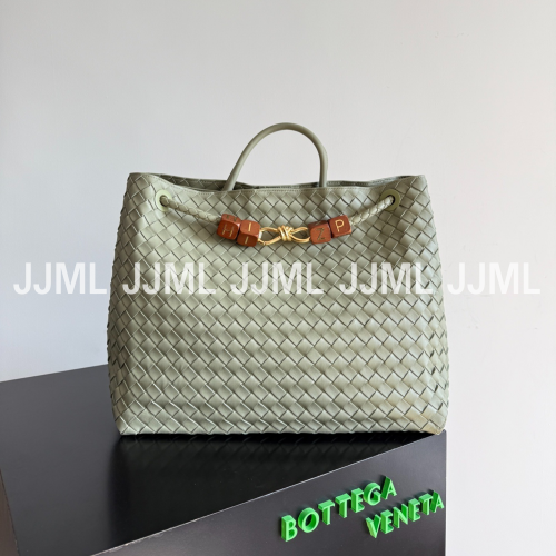 보테가베네타 안디아모 라지 백 와사비