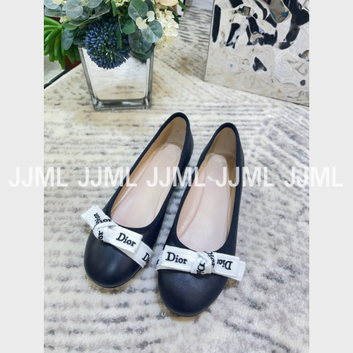 디올 자디올 발레 플랫 블랙