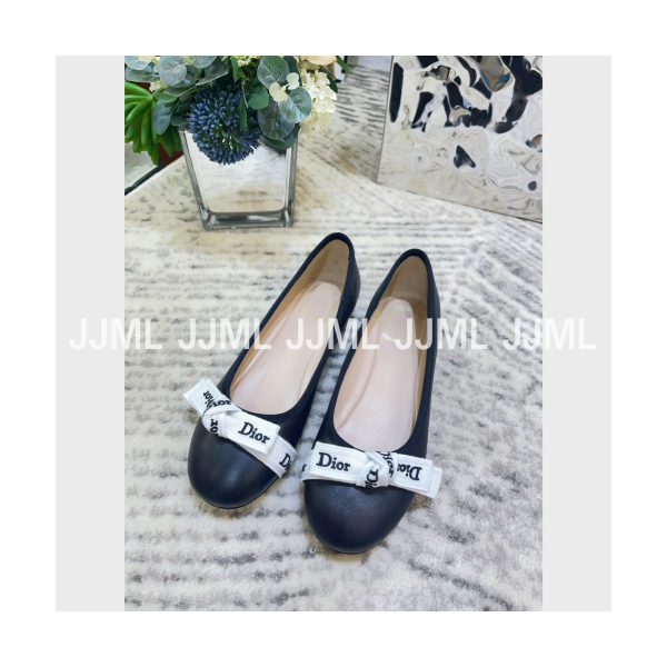 디올 자디올 발레 플랫 블랙