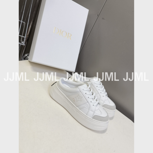 디올 스타 플랫폼 스니커즈 화이트