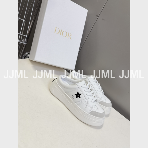 디올 스타 플랫폼 스니커즈 블랙