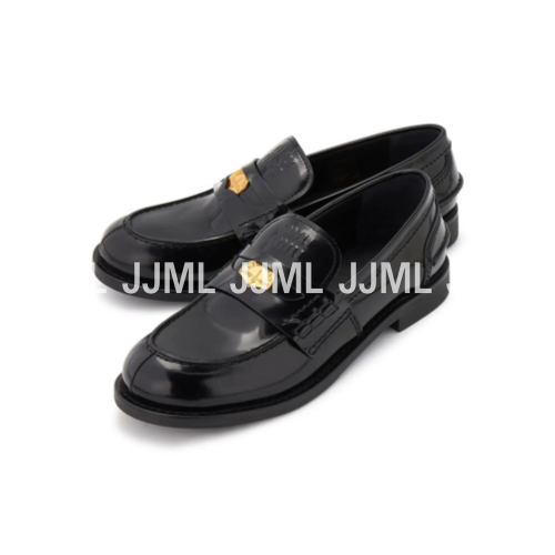 미우미우 블랙 페니 로퍼