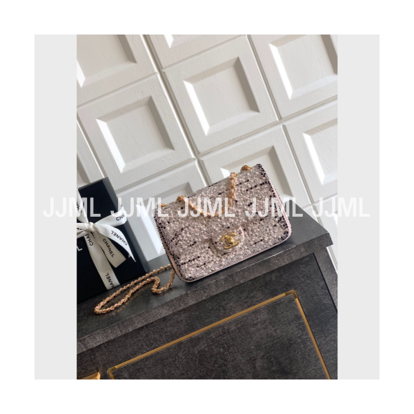 샤넬 26 SS 이브닝백 블랙 핑크