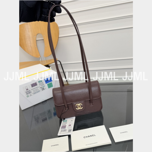 샤넬 제니 프레피 코코백 미니 버건디