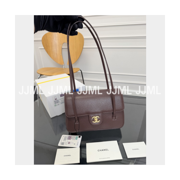 샤넬 제니 프레피 코코백 스몰 버건디