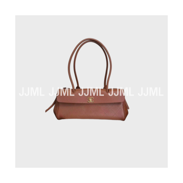 샤넬 26S 컬렉션 그레인드 카프스킨 스몰백 브라운