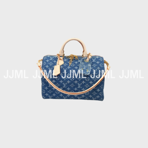 루이비통 스피디 소프트 30 모노그램 데님 M14430