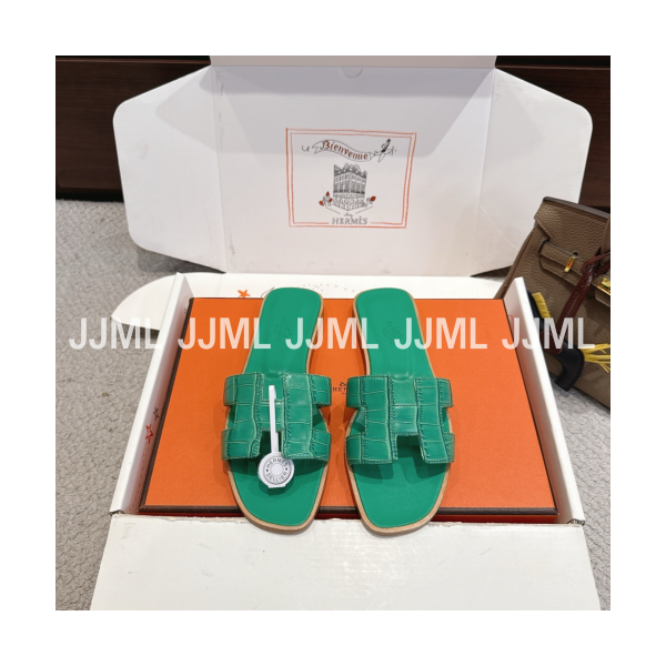 에르메스 오란 크로커다일 그린