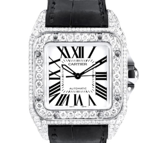 까르띠에 산토스 100 스테인리스 W20076X8 [41mm]
