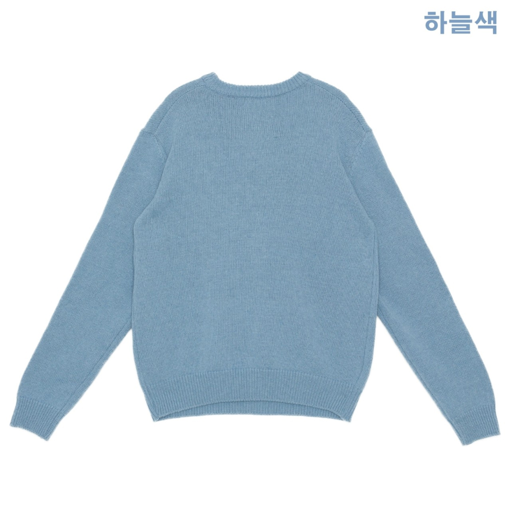 긴팔 티셔츠 스카이블루 색상 이미지-S16L19