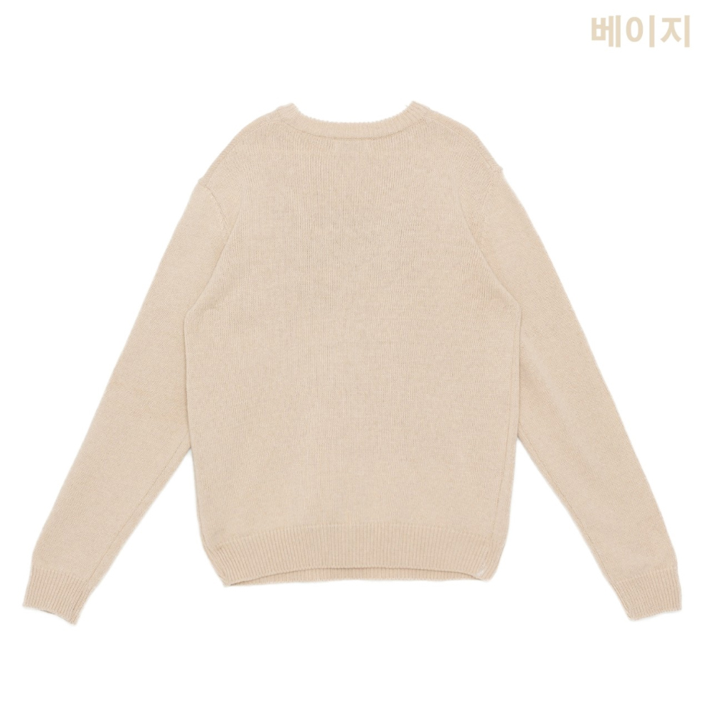 긴팔 티셔츠 크림 색상 이미지-S16L15