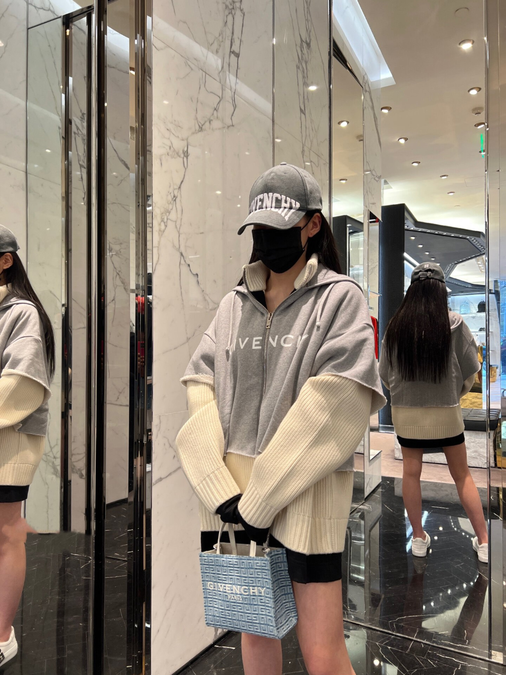 재킷 모델 착용 이미지-S340L19