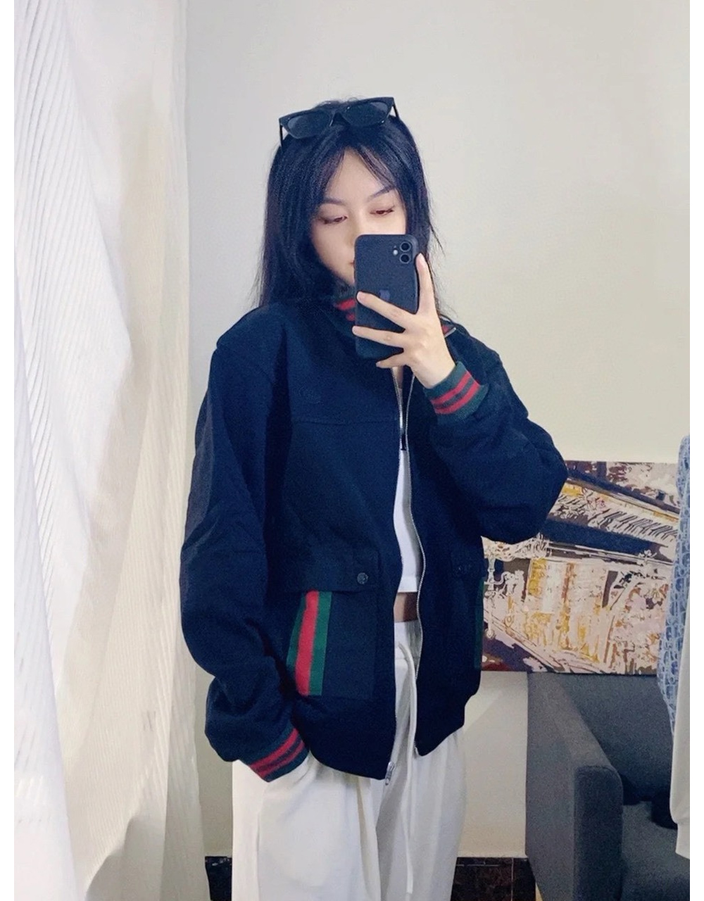 재킷 모델 착용 이미지-S238L5