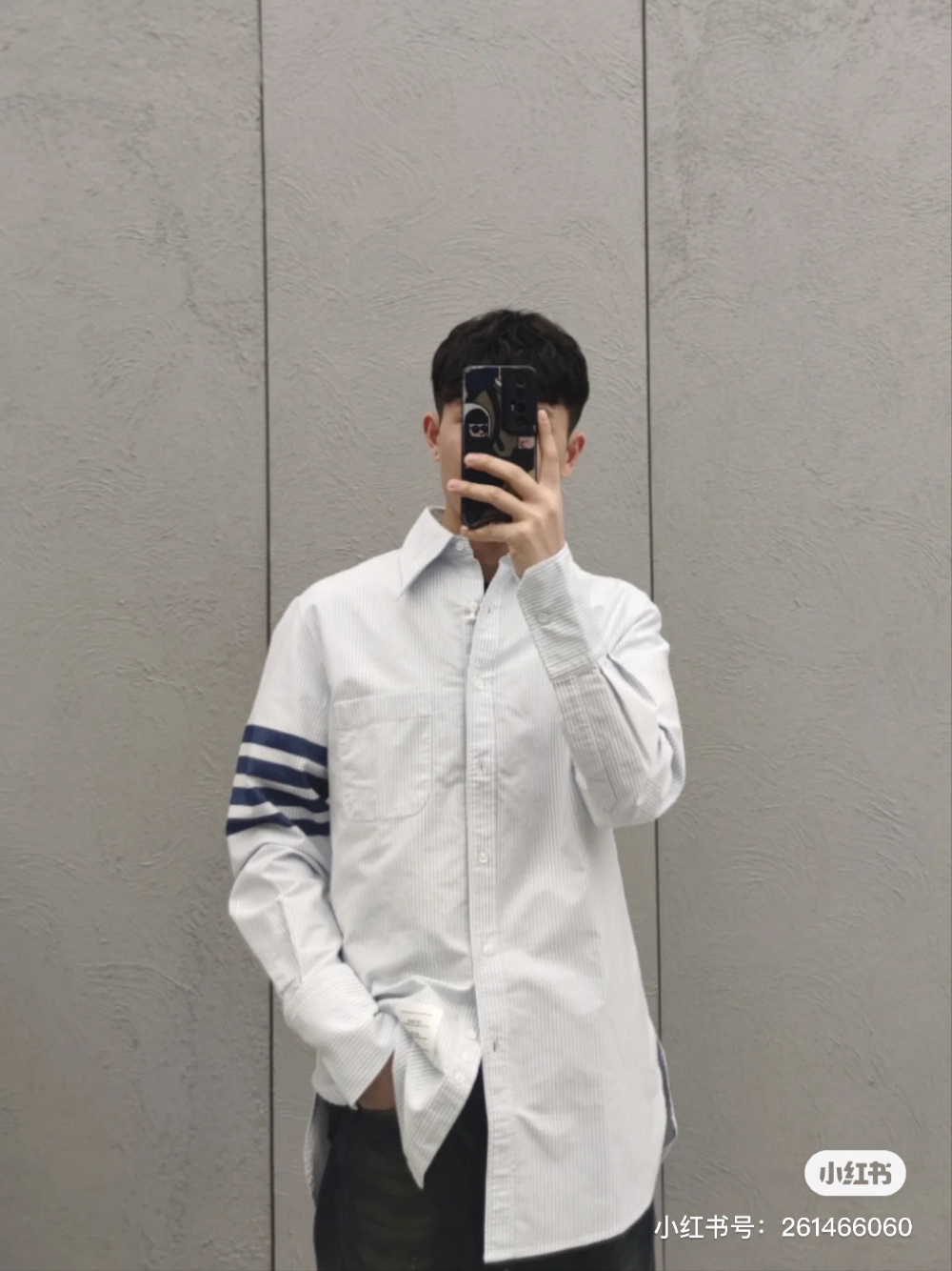 바지 모델 착용 이미지-S254L10