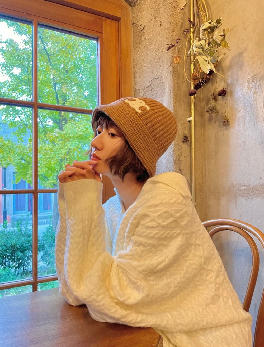 모자 모델 착용 이미지-S162L12