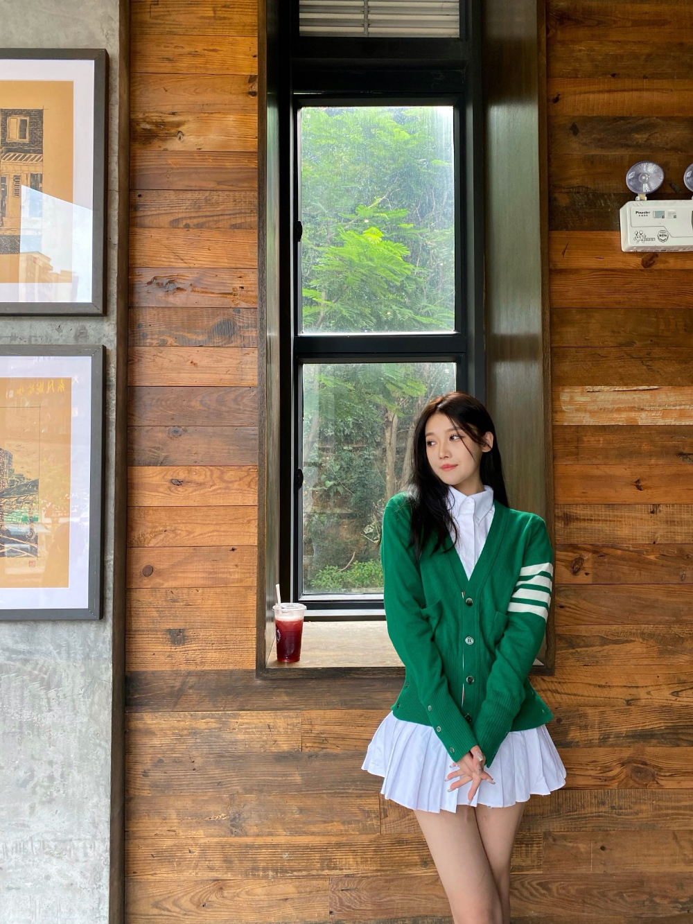 재킷 모델 착용 이미지-S913L15