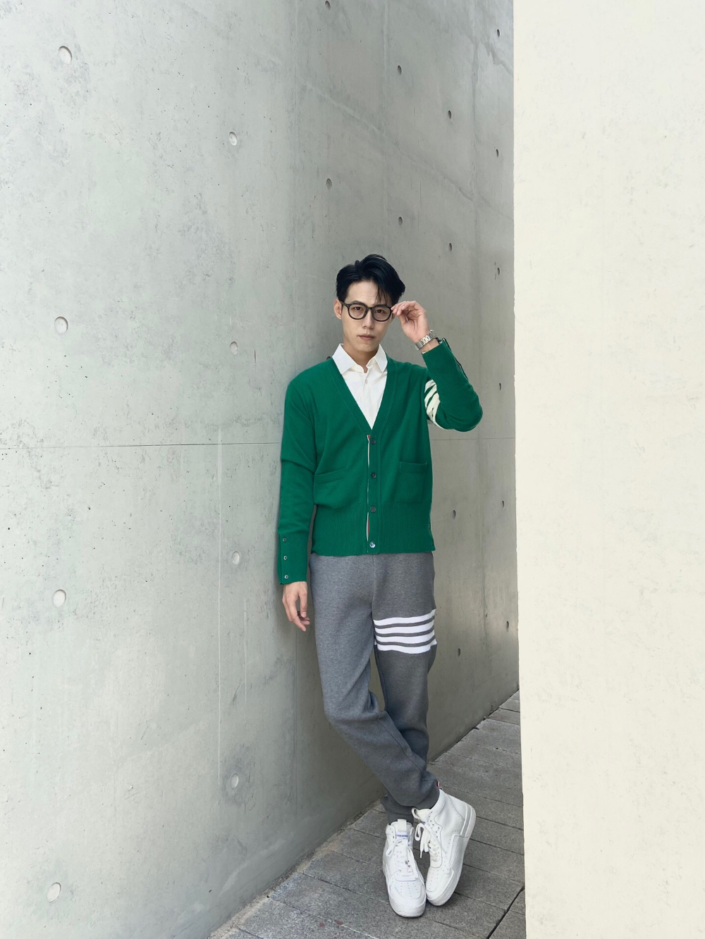 재킷 모델 착용 이미지-S913L8