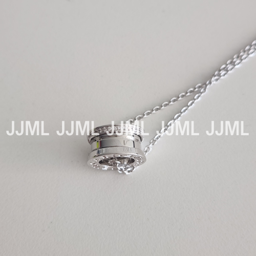 불가리 비제로원 다이아몬드 펜던트 네크리스