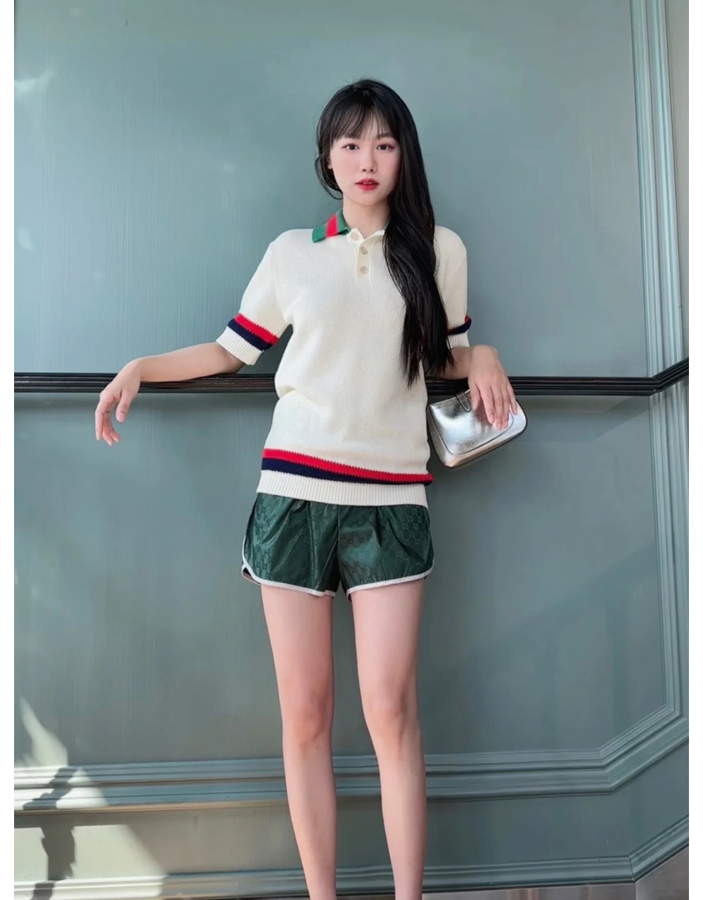 카디건 모델 착용 이미지-S133L5