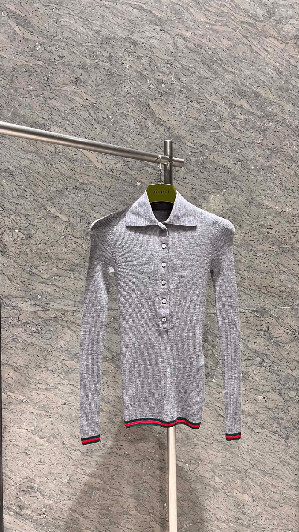 긴팔 티셔츠 오트밀 색상 이미지-S156L14