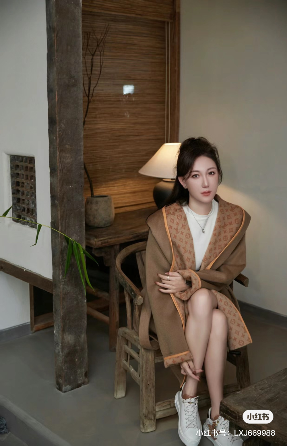 재킷 모델 착용 이미지-S340L12